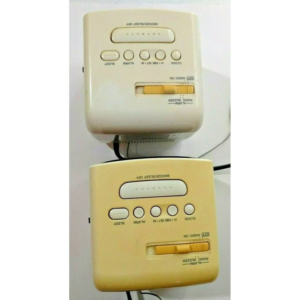 Vintage 80s SONY Dream Machine Clock Radio Lot of 3 Parts or Repair
